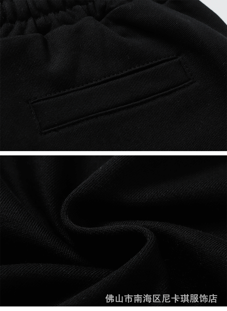 Comme des Garçons Play Heart Logo Sweat Shorts Black - 16