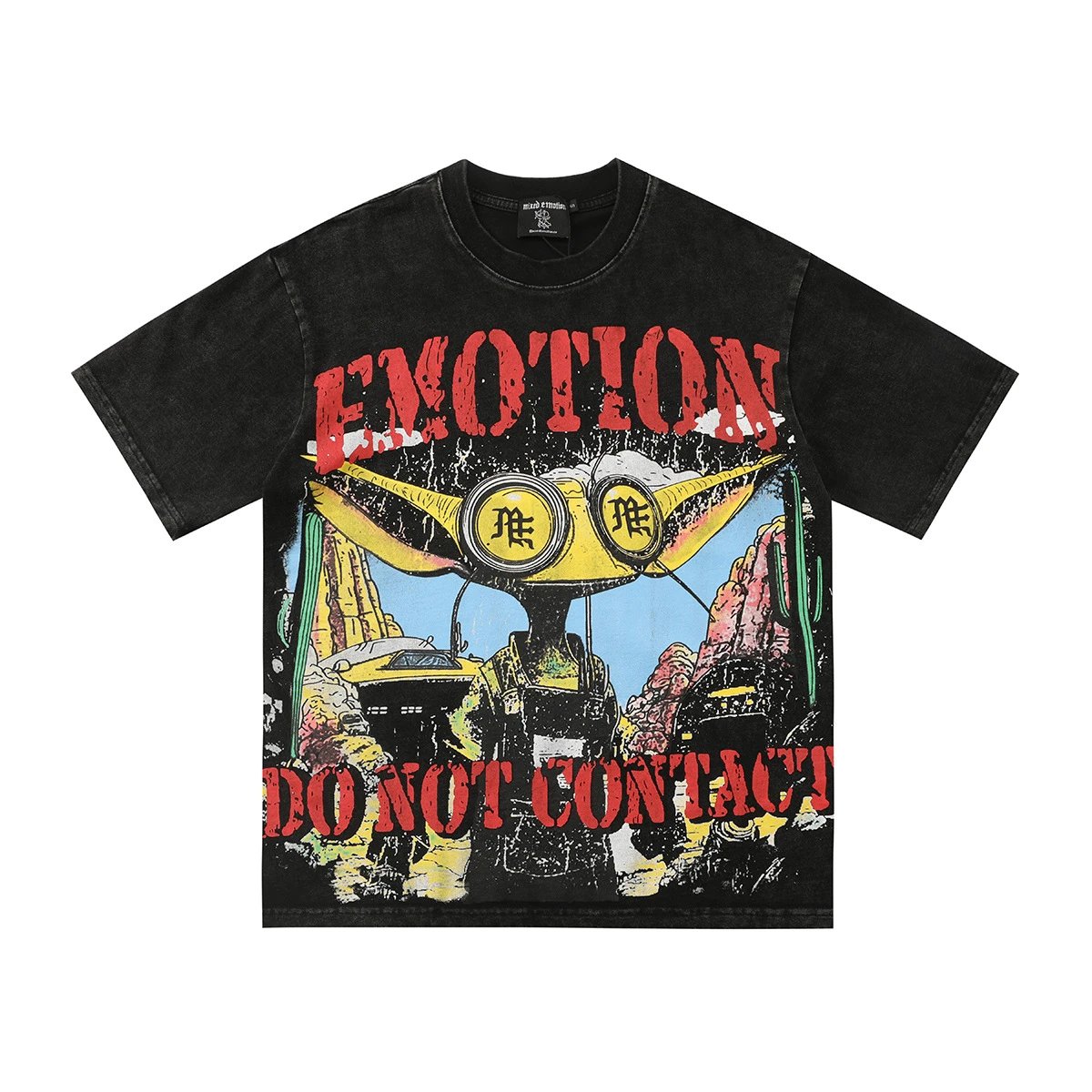 Design Emotion Graphic Polo Red Multicolor Polo Shirt - 22
