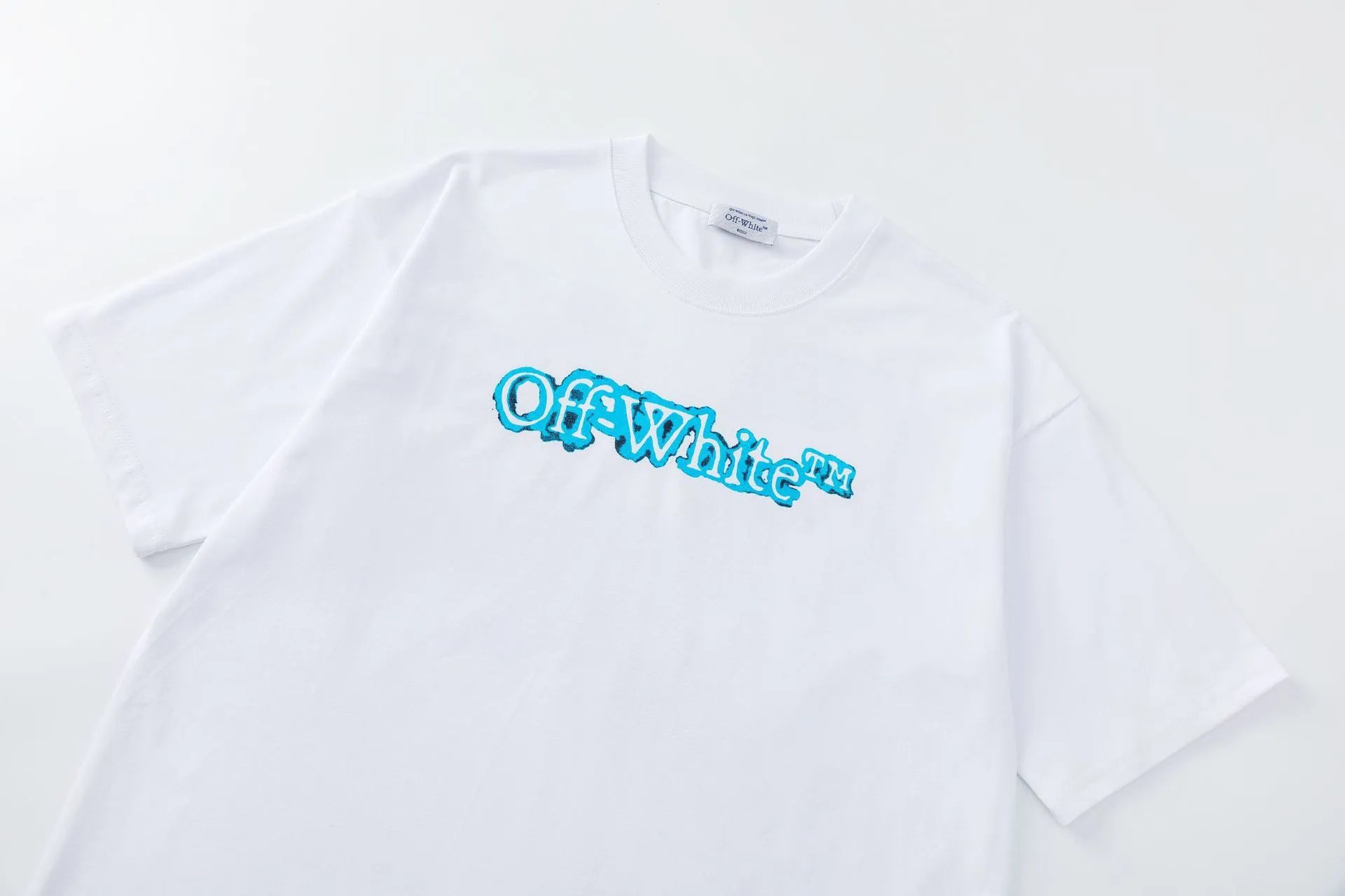 Off-White x Manioca Studio Arrow Graphic White T-Shirt - 19