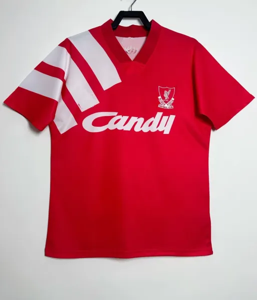 Liverpool FC 1987-88 Home Jersey Red / White - 1