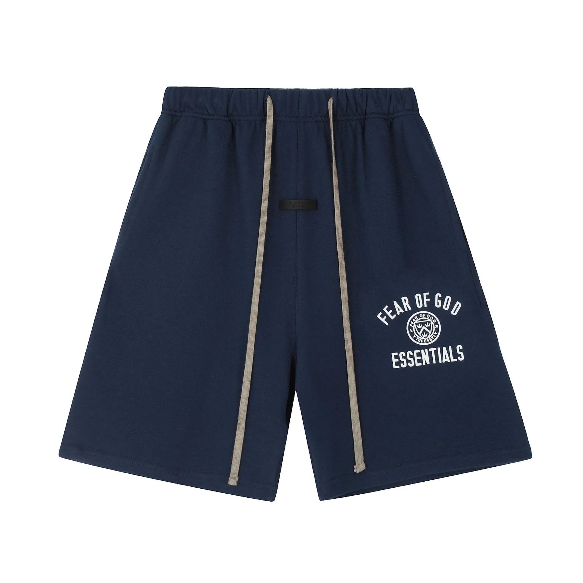 Fear of God Essentials Logo Shorts Burgundy - 7