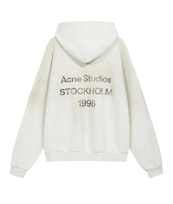 Acne Studios Hoodies & Sweatshirts Logo-print zip and crewneck product detail image 8