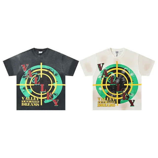 Unbranded T-Shirts Washed graphic-print short-sleeve T-shirt product detail image 5