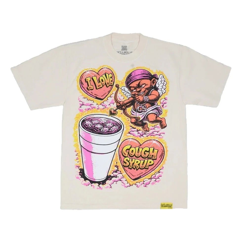 That's a Awful Lot of Cough Syrup T-Shirts Short-Sleeve Graphic T-Shirt image 5