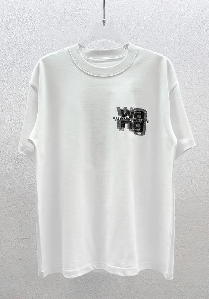 Alexander Wang Logo Neckband T-Shirt Black - 27