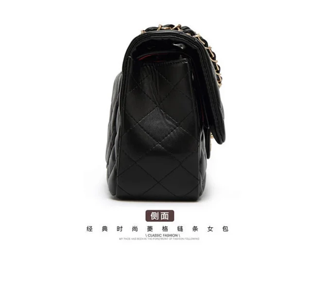 Chanel Shoulder Bags Quilted flap chain bag with interlocking CC turn-lock product detail image 26