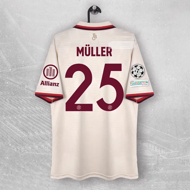 FC Barcelona Football Jerseys Player-name and number print with UEFA Champions League patches product detail image 12