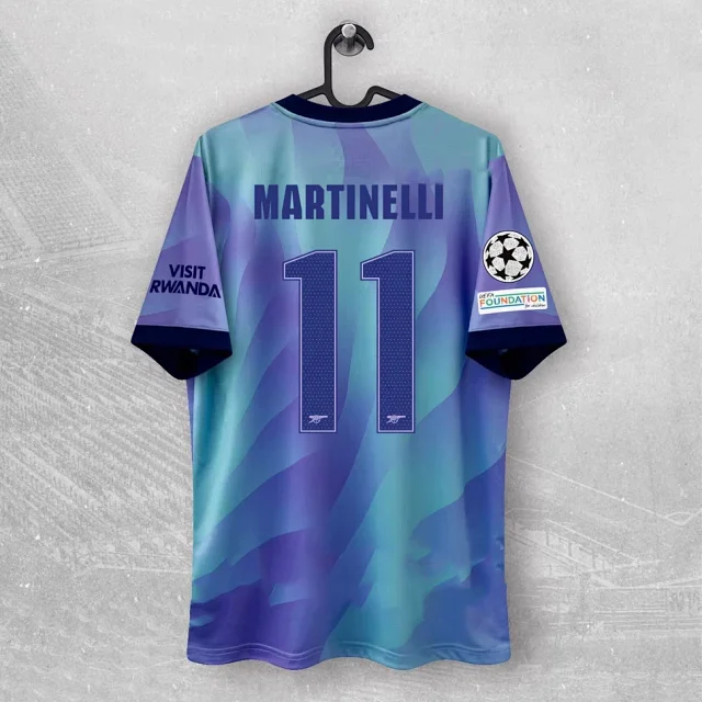 FC Barcelona Football Jerseys Player-name and number print with UEFA Champions League patches product detail image 6