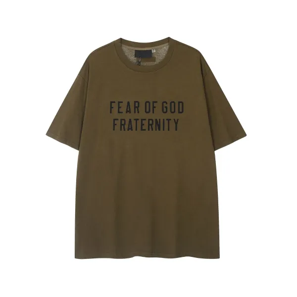 Fear of God Fraternity Gray T-Shirt - 24