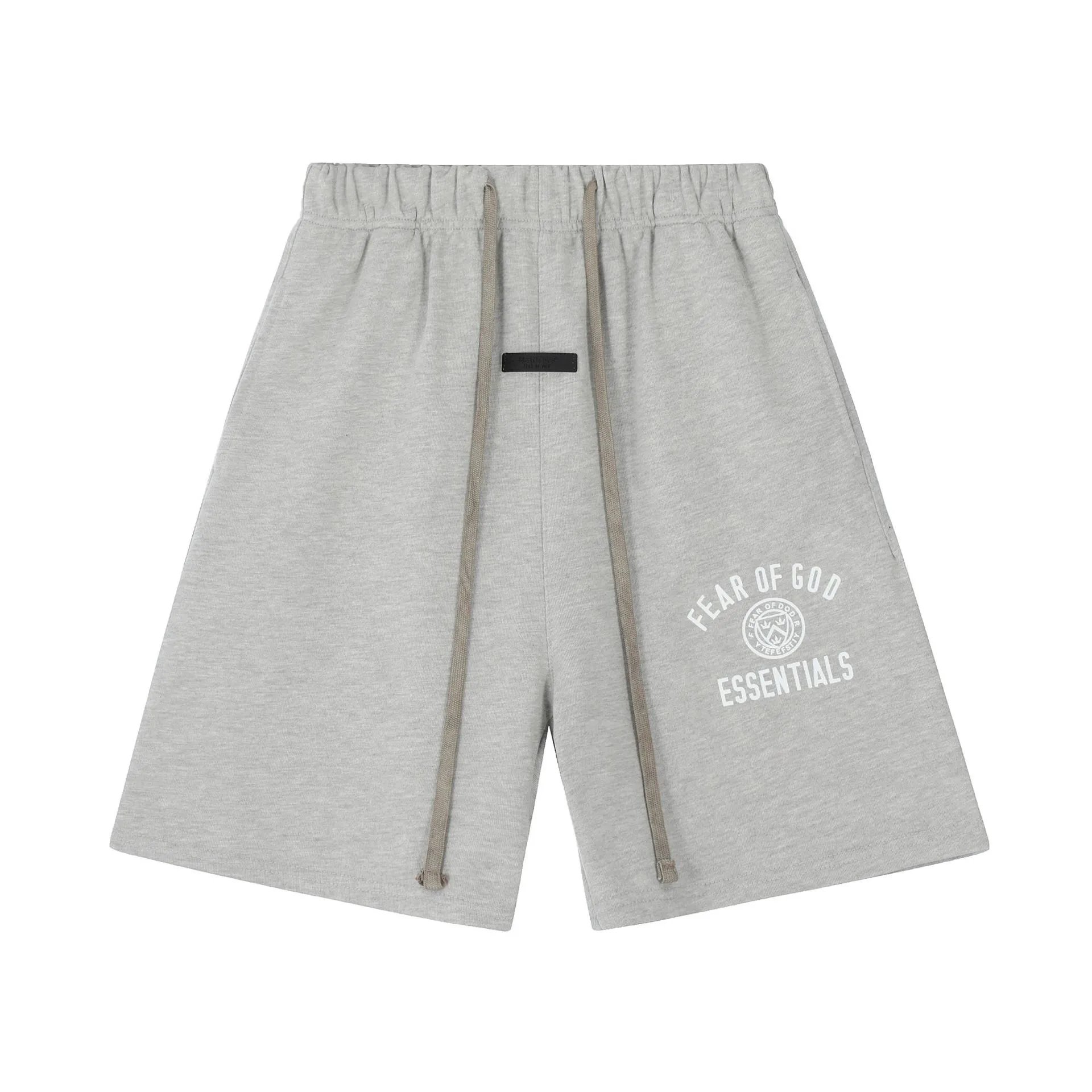 Fear of God Essentials Logo Shorts Burgundy - 9