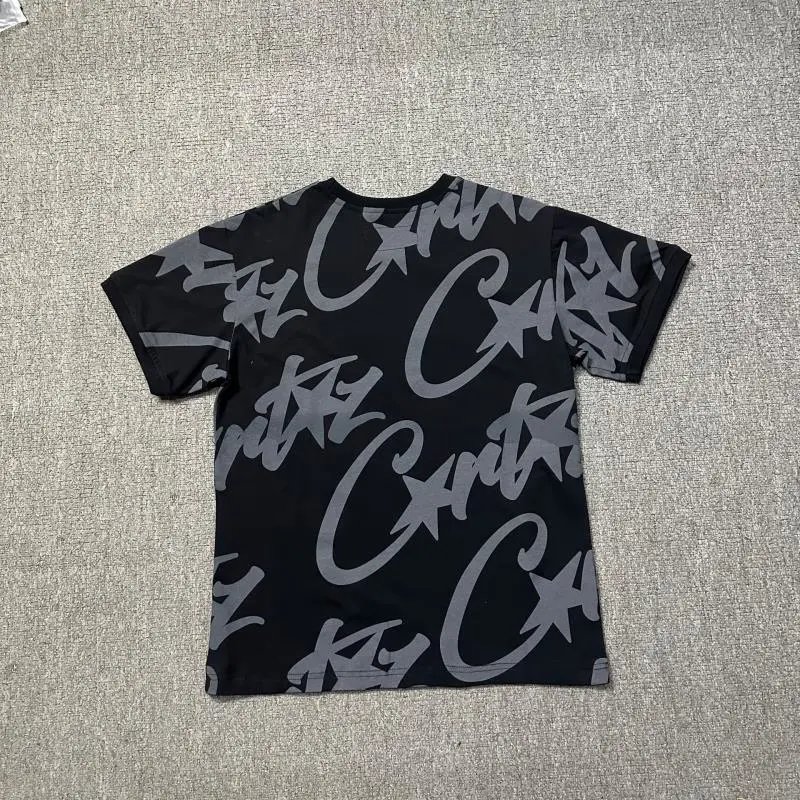 Design Slaughter The Gang Sword Logo Black T-Shirt T-Shirts - 4