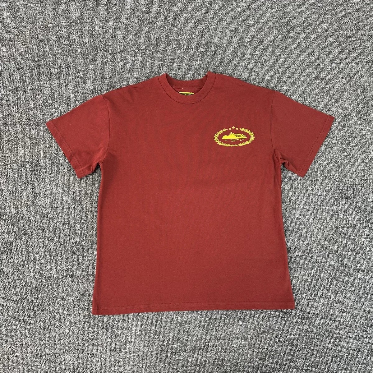 Corteiz Bold Logo Yellow T-Shirt - 10