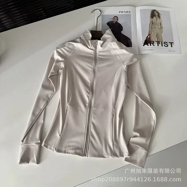 Alo Jackets Full-Zip Stand-Collar Jacket with Zip Pockets product detail image 7