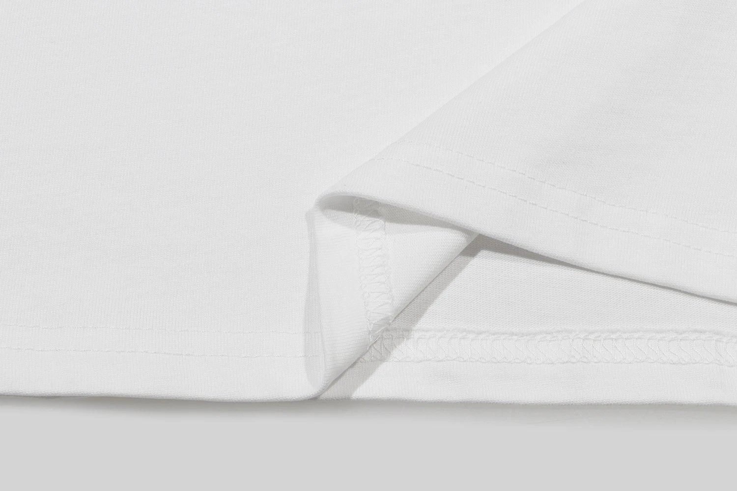 Design Deconstructed Seam T-Shirt White - 12