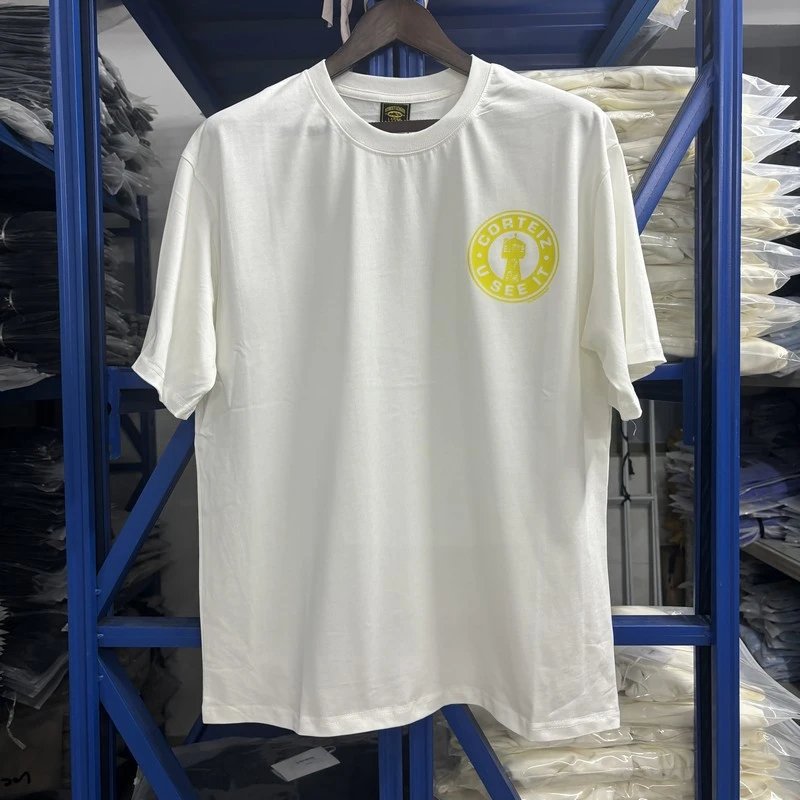 Corteiz Polo Player T-Shirt White - 17