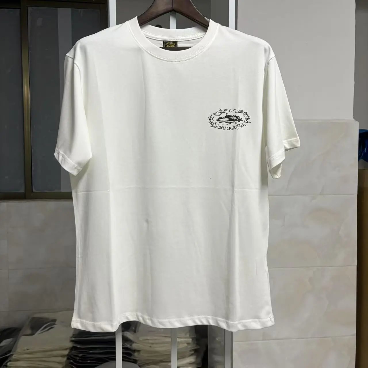 Corteiz Polo Player T-Shirt White - 18