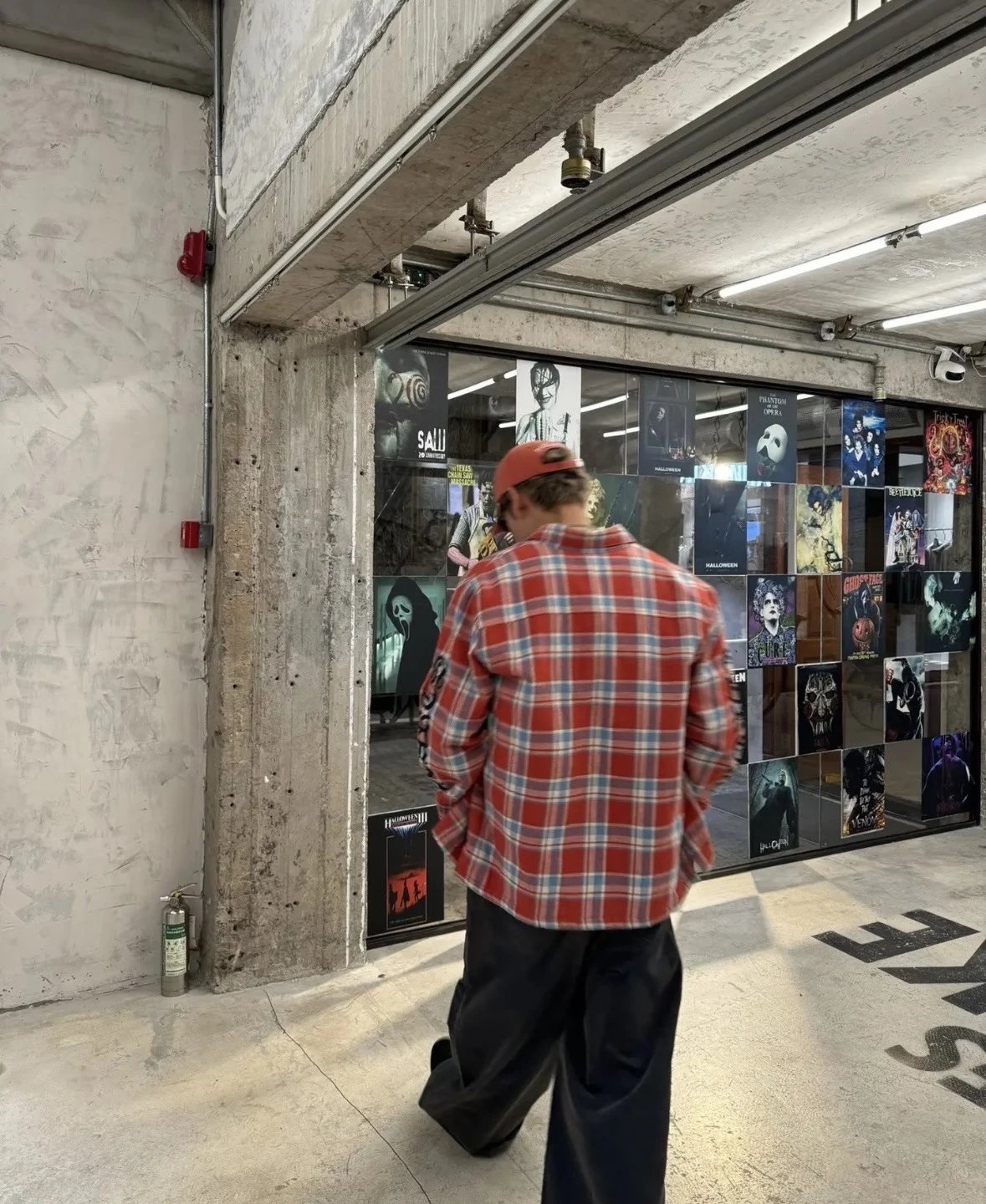 Supreme Plaid Shirt Orange Blue Multicolor Shirt - 18