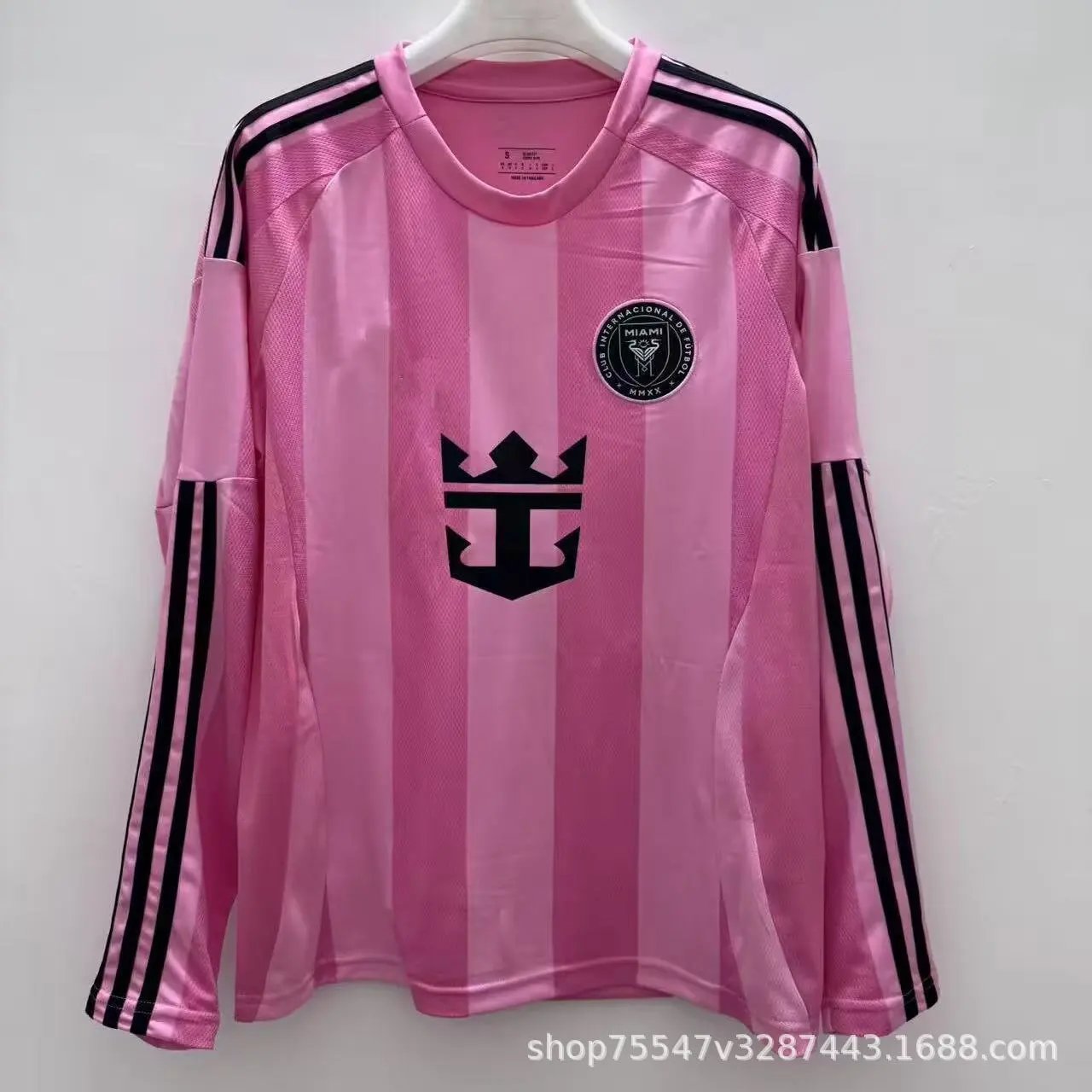 Real Madrid Training Jersey Navy with Emirates Sponsorship Long-Sleeve - 24
