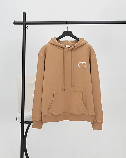 Design Minimalist Apple Logo Hoodie Gray - 21