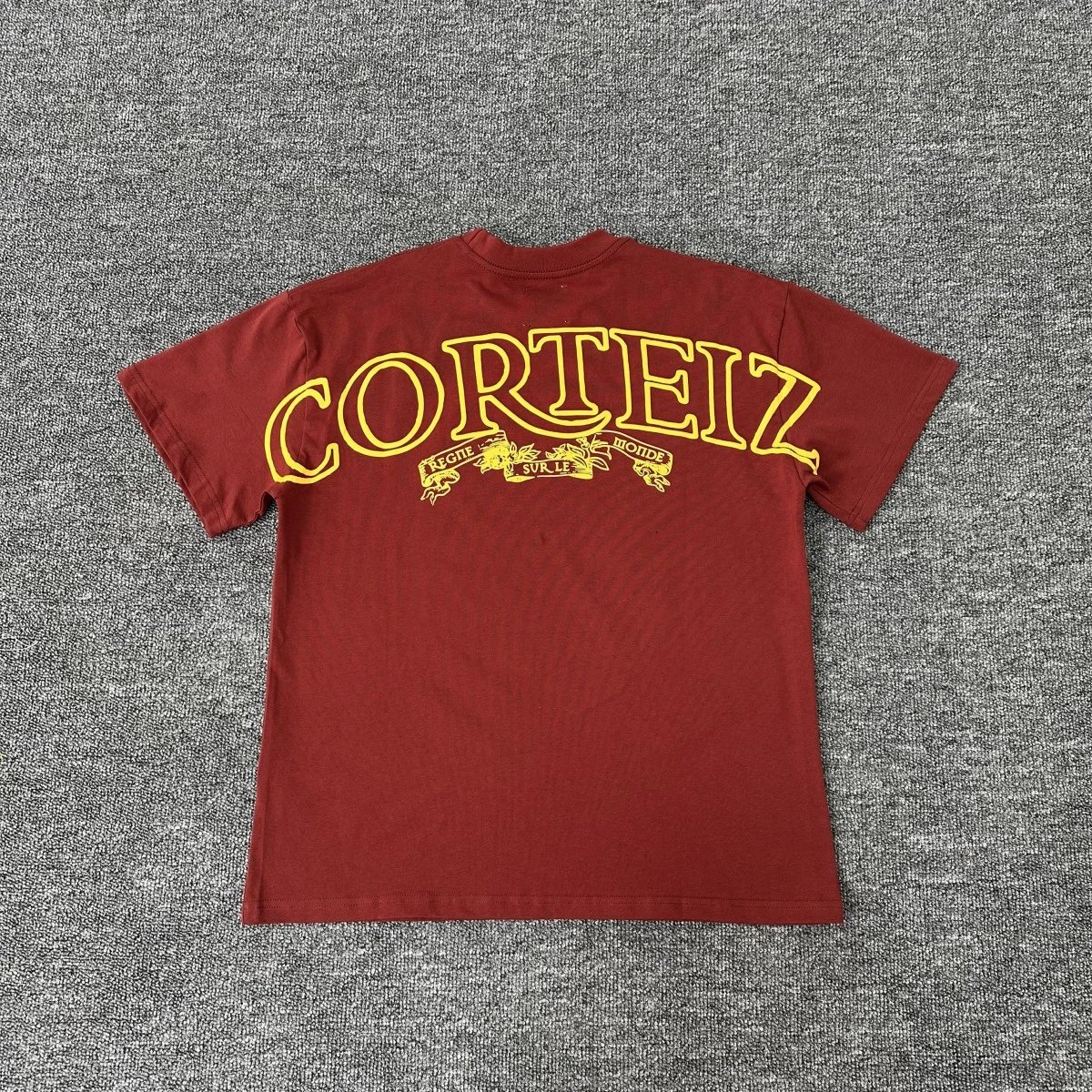 Corteiz Bold Logo Yellow T-Shirt - 11