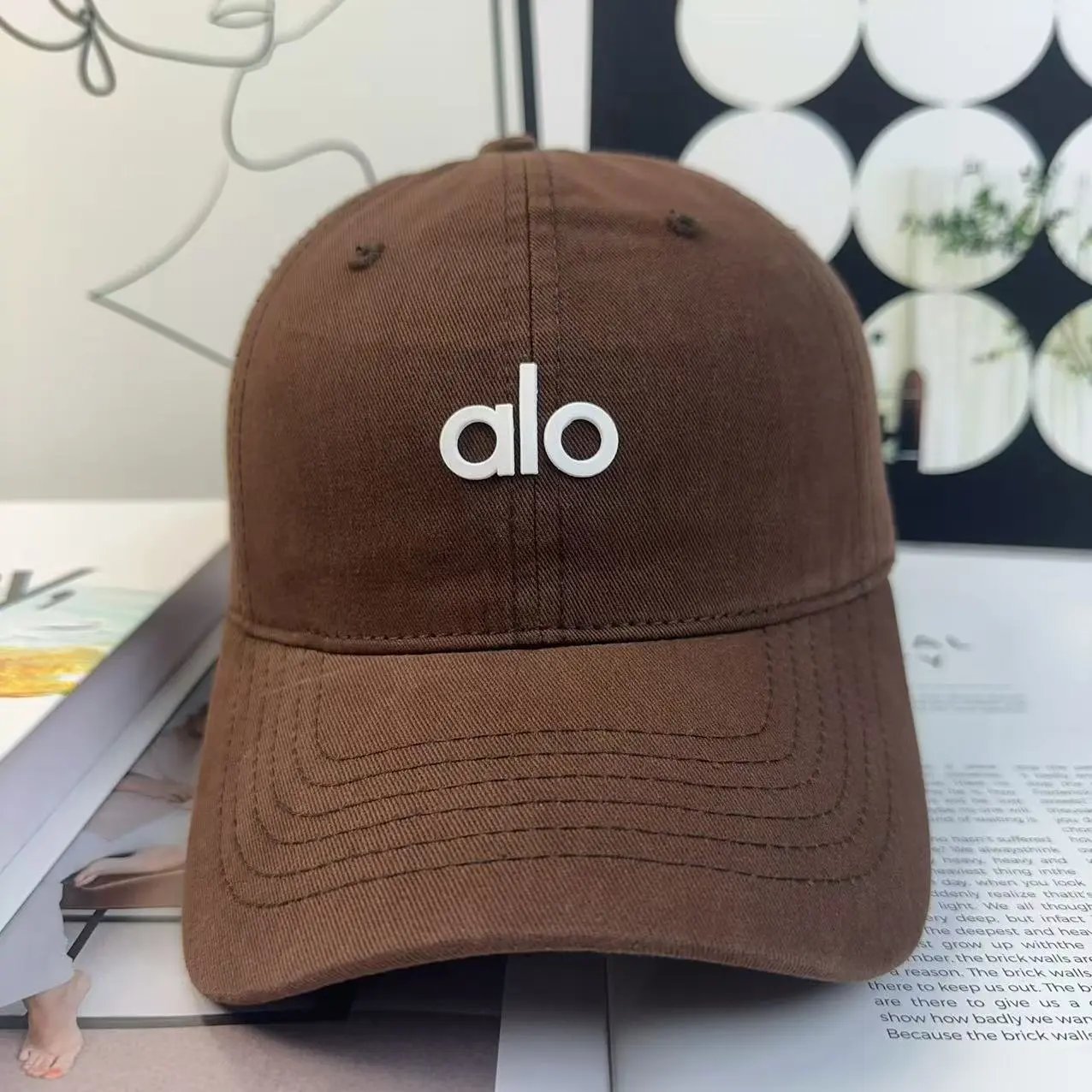 Alo Baseball Cap White - 18