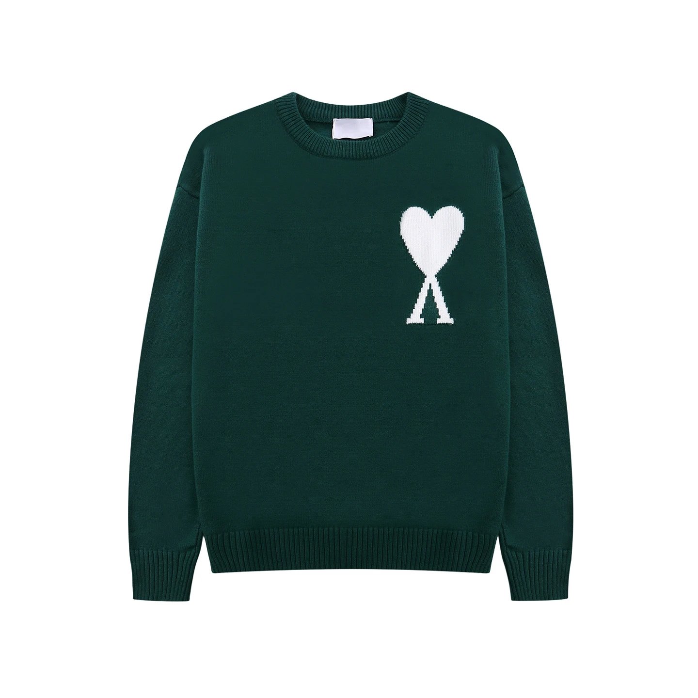 Comme des Garçons Play Heart Logo Navy Knit Sweater - 34
