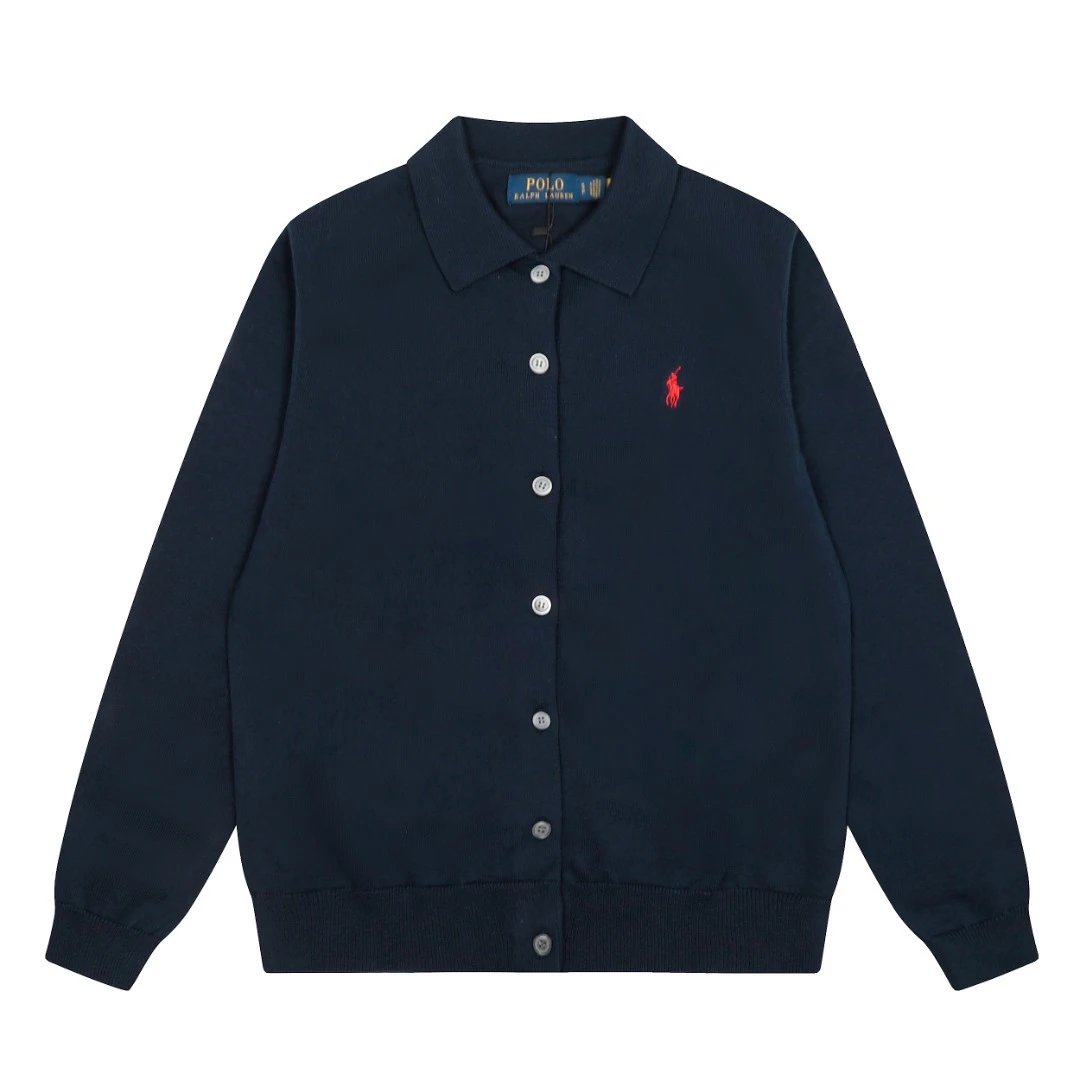 Polo Ralph Lauren Classic Cotton Cardigan Red - 3