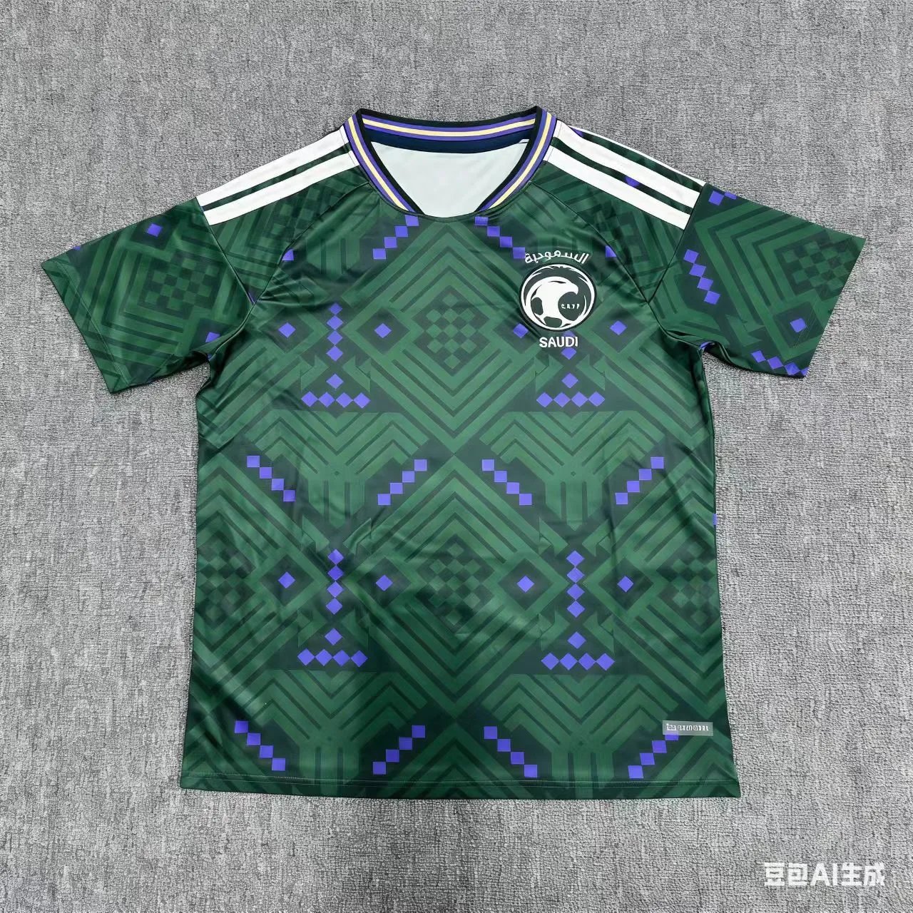 Design Mexico National Team Away Jersey Black Green White Jersey - 4