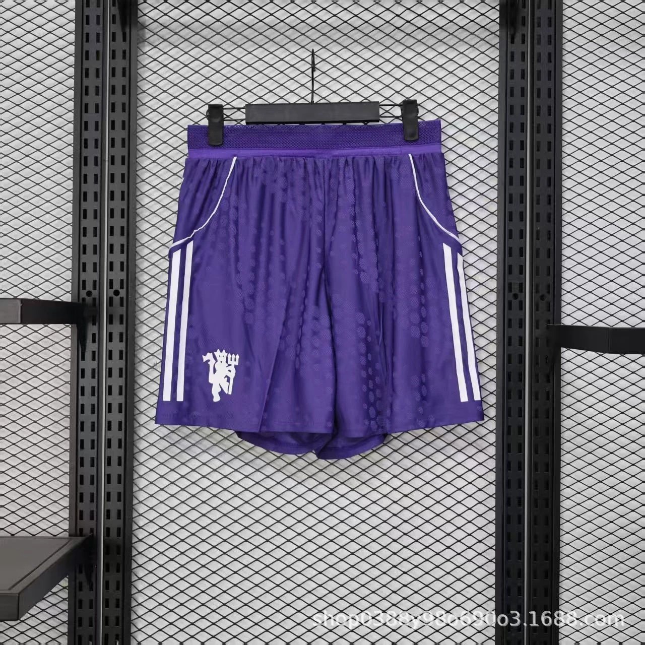Adidas Manchester United White Away Shorts - 12