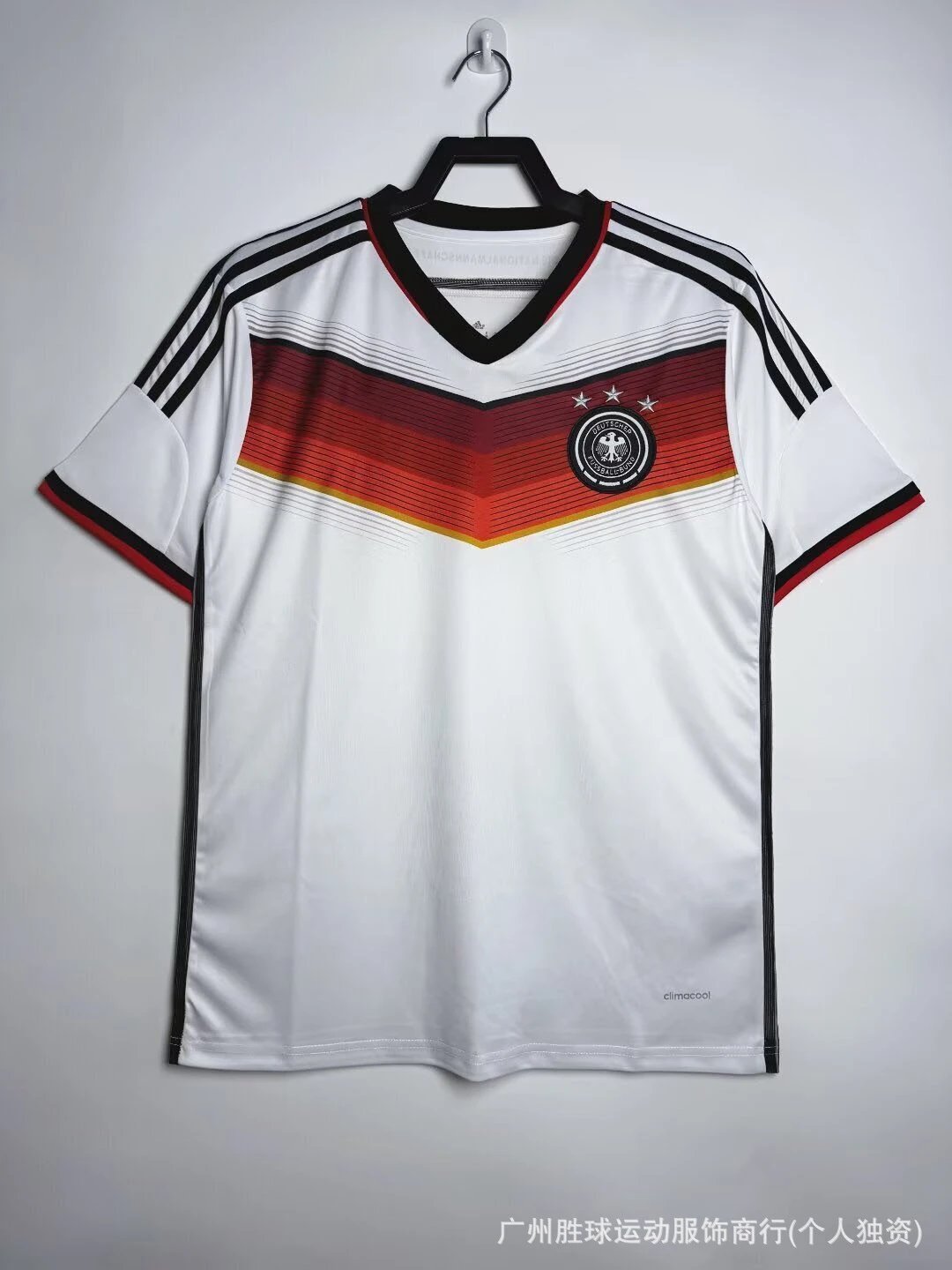 Design Germany National Team Home Jersey White / Black Jersey - 7