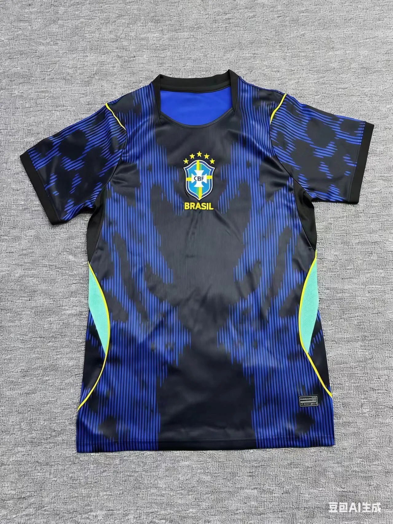 Design Mexico National Team Away Jersey Black Green White Jersey - 20