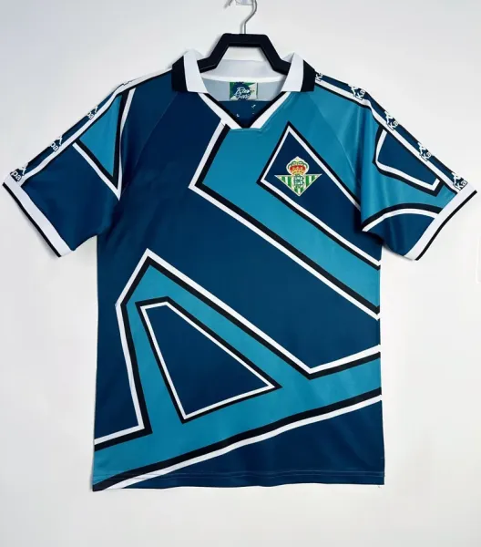 Design FC Bayern München 1993–94 Third Jersey Yellow Green Black Jersey - 32