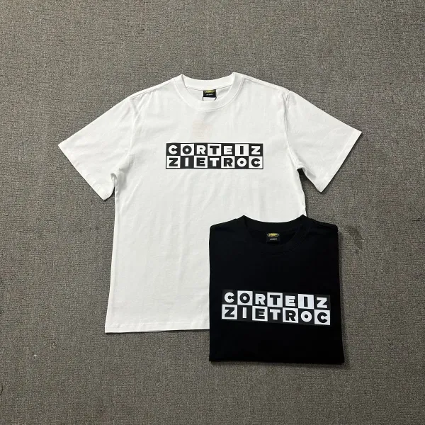 Design Four Stars Island Logo Black T-Shirt - 11