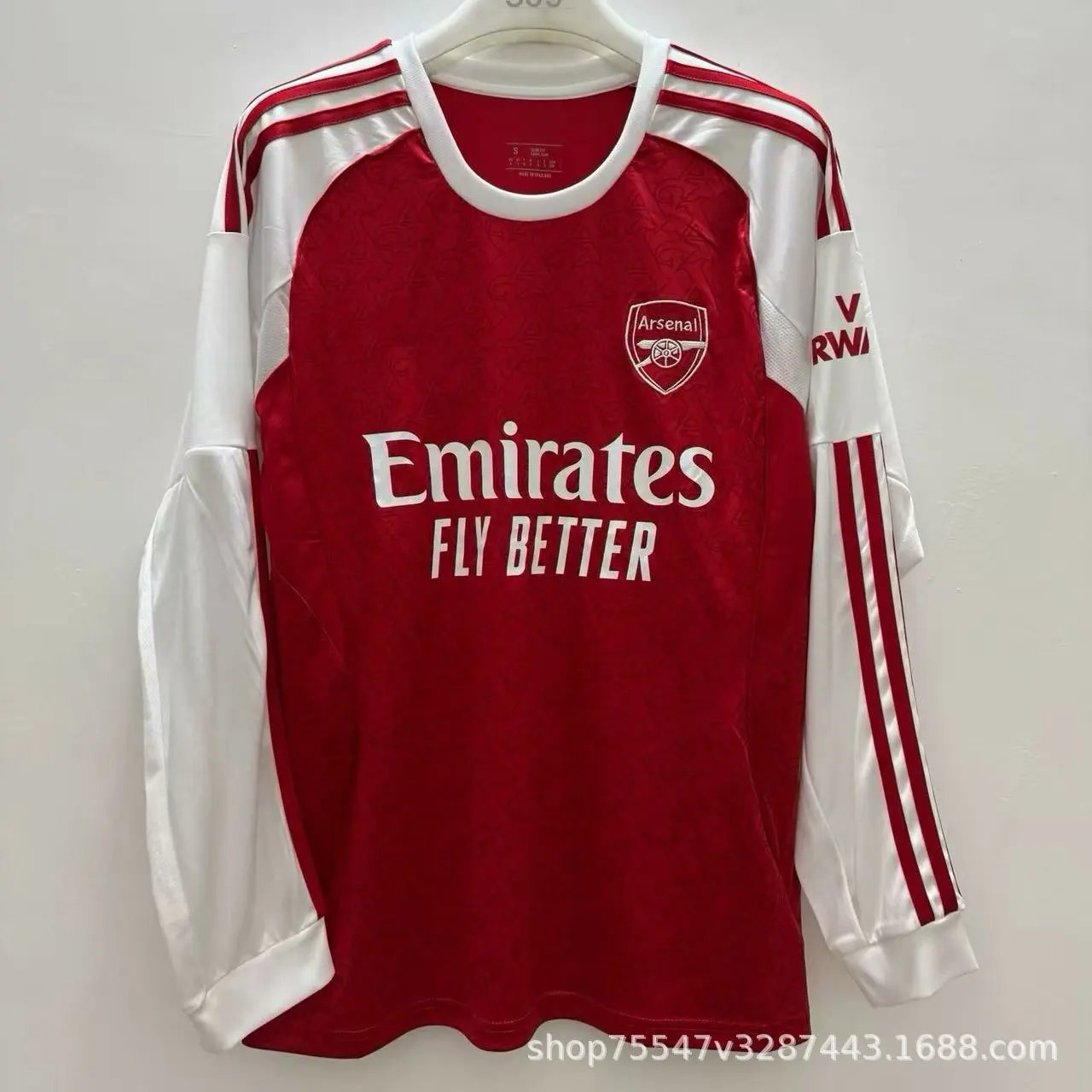Real Madrid Training Jersey Navy with Emirates Sponsorship Long-Sleeve - 13