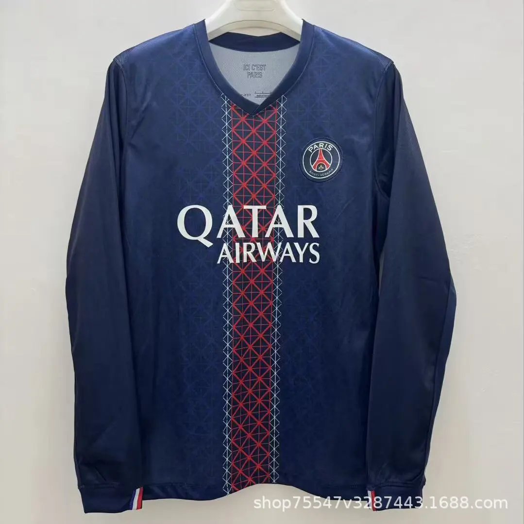Real Madrid Training Jersey Navy with Emirates Sponsorship Long-Sleeve - 20