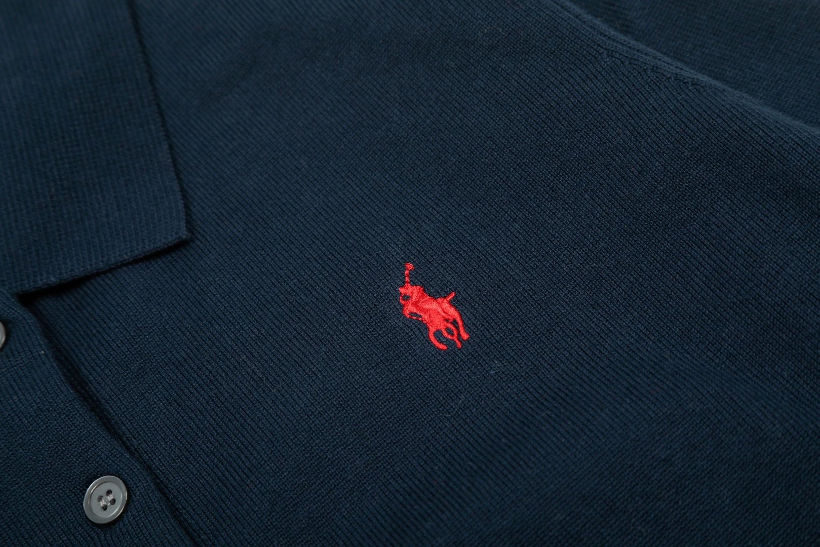 Polo Ralph Lauren Classic Cotton Cardigan Red - 7