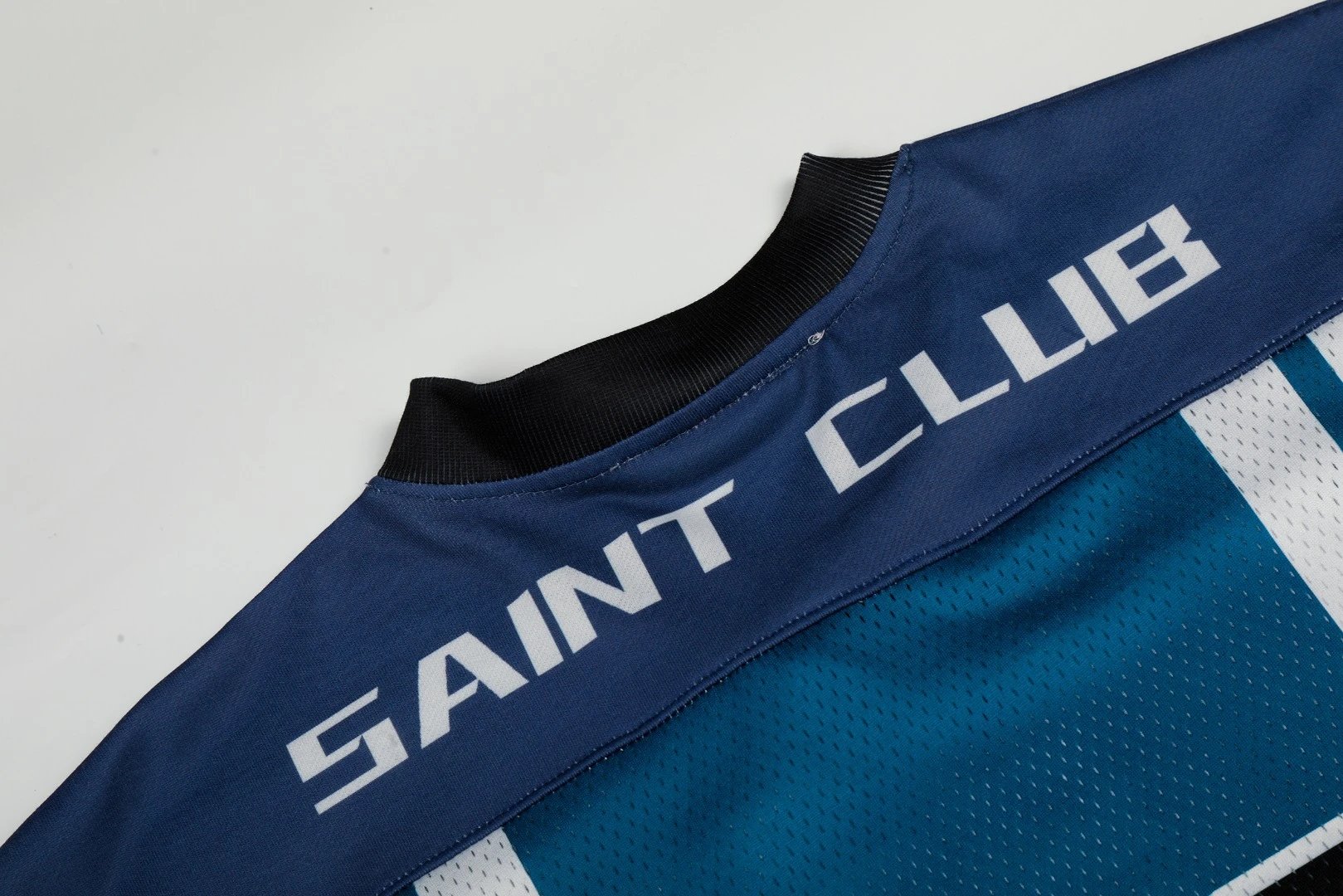 Design Saint FC Yellow Green V-Neck Jersey - 12