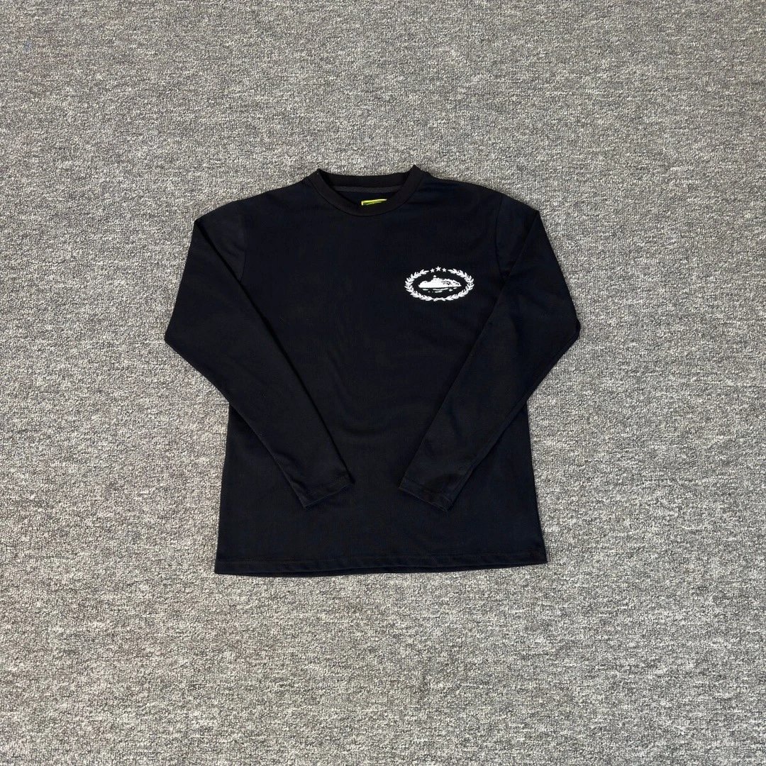 Design Long Sleeve Base Layer Black T-Shirt Tops Base Layer - 5
