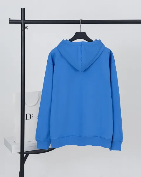 Design Minimalist Apple Logo Hoodie Gray - 10