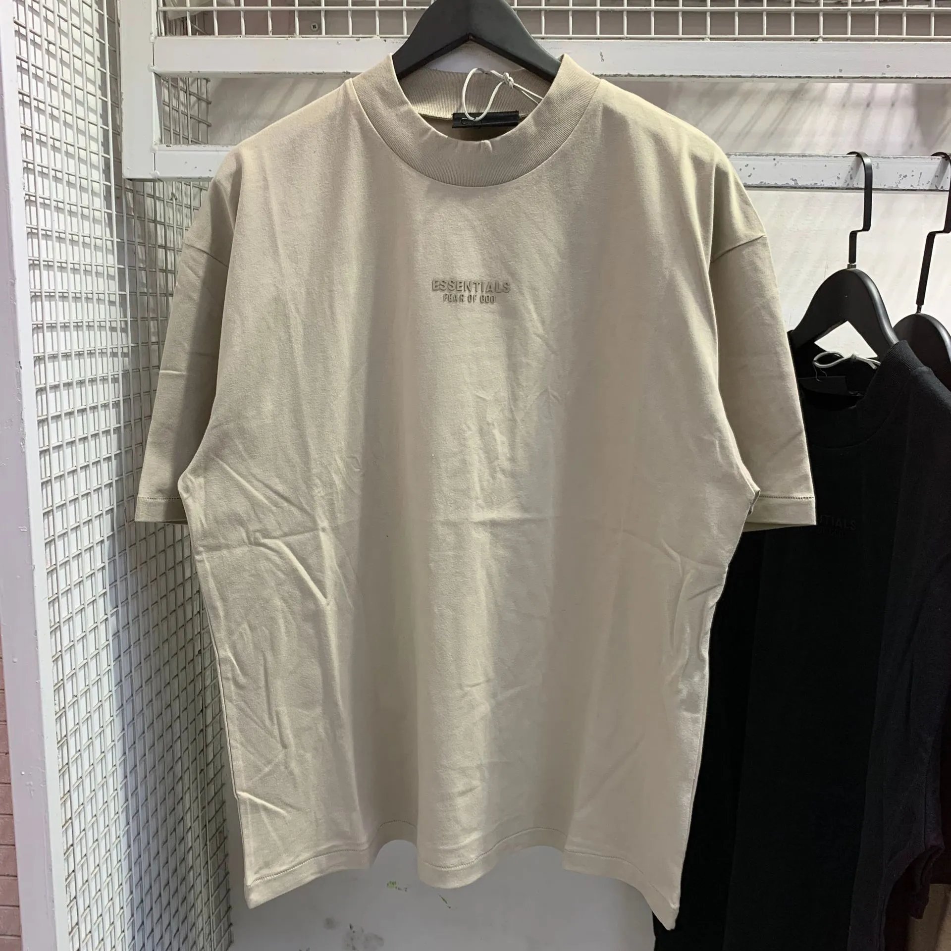 Fear of God Essentials Logo T-Shirt Beige T-Shirt - 12