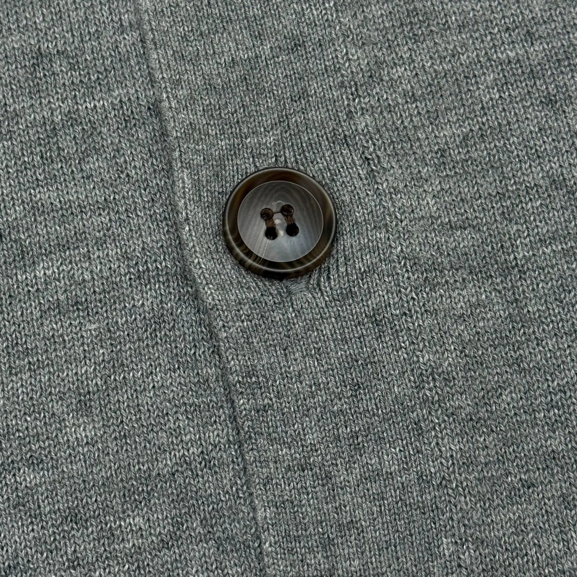 Design Knit Cardigan Beige Button-Front Cardigan - 21