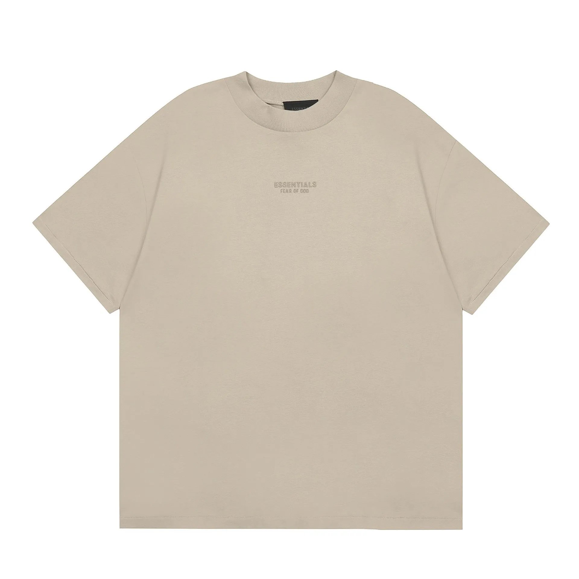 Fear of God Essentials Logo T-Shirt Beige T-Shirt - 21