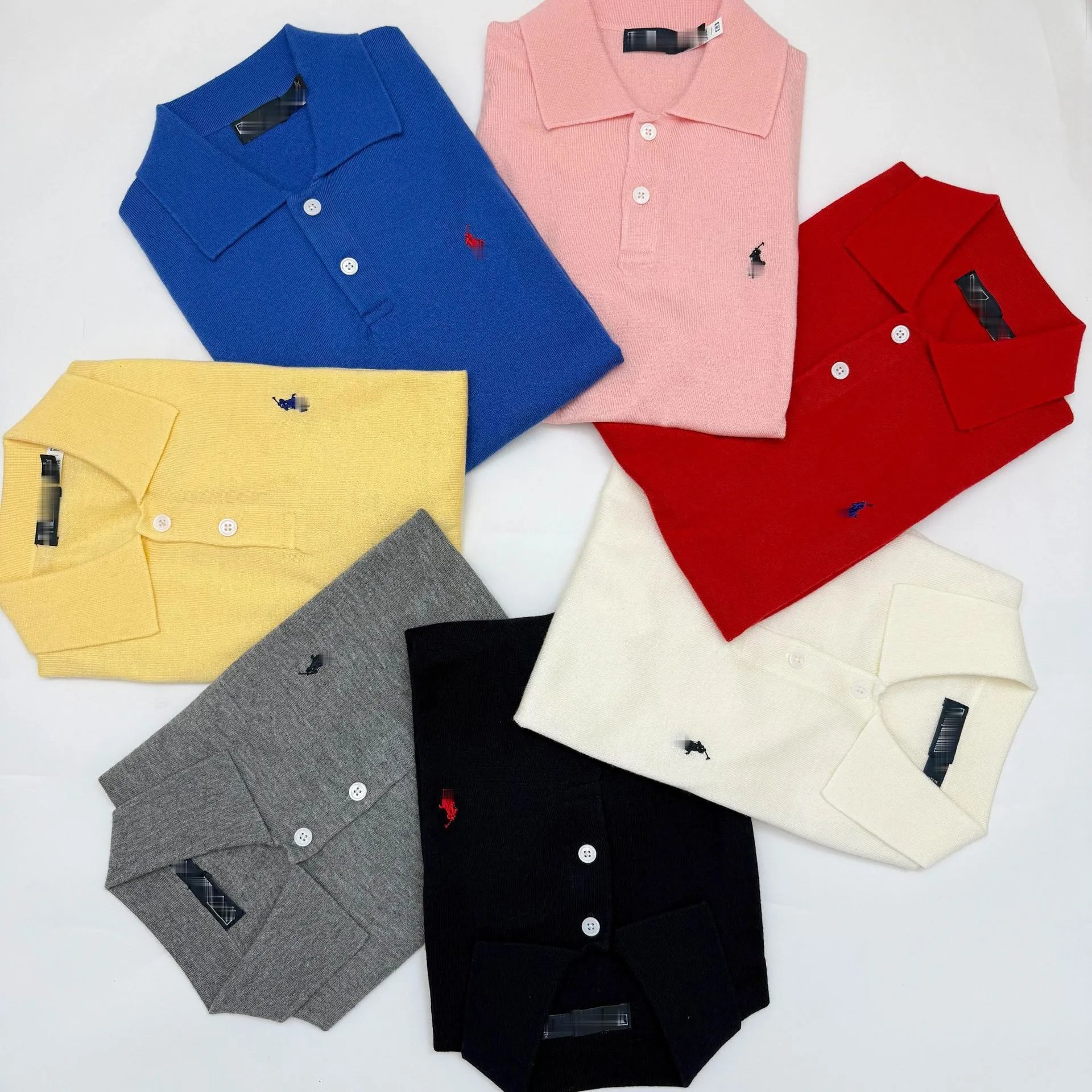Polo Ralph Lauren Knit Polo Gray Polo Shirt - 6