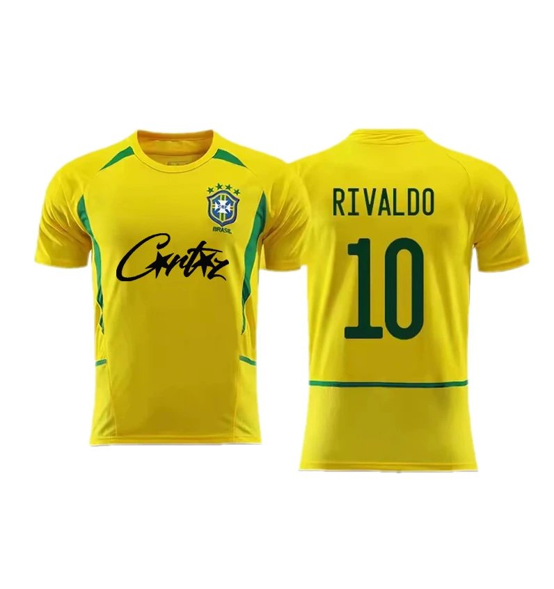 CBF Brazil National Team Ronaldinho #11 Yellow Jersey - 16