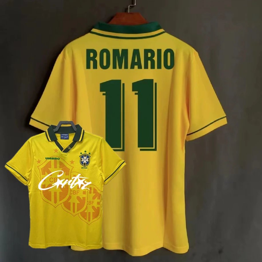 CBF Brazil National Team Ronaldinho #11 Yellow Jersey - 33