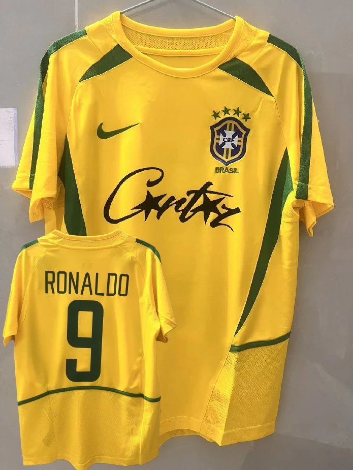CBF Brazil National Team Ronaldinho #11 Yellow Jersey - 4
