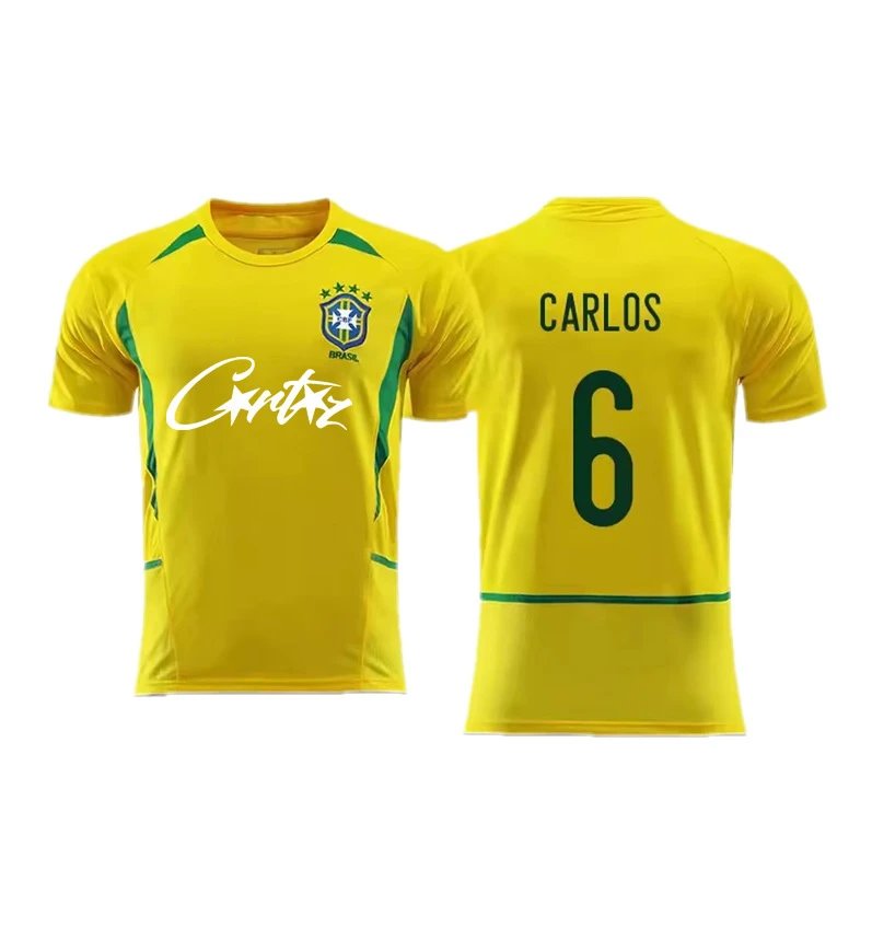 CBF Brazil National Team Ronaldinho #11 Yellow Jersey - 14