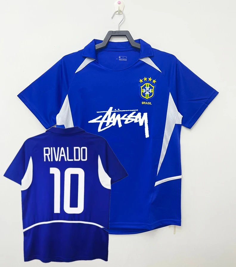 CBF Brazil National Team Ronaldinho #11 Yellow Jersey - 19