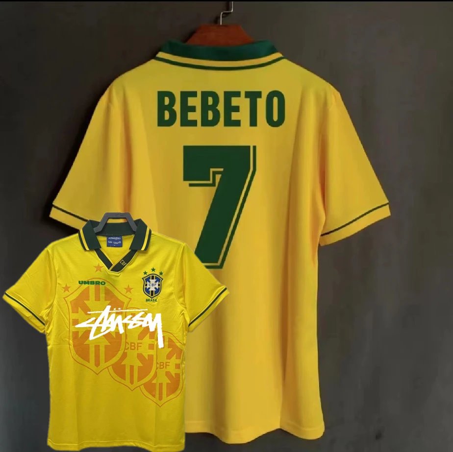 CBF Brazil National Team Ronaldinho #11 Yellow Jersey - 25