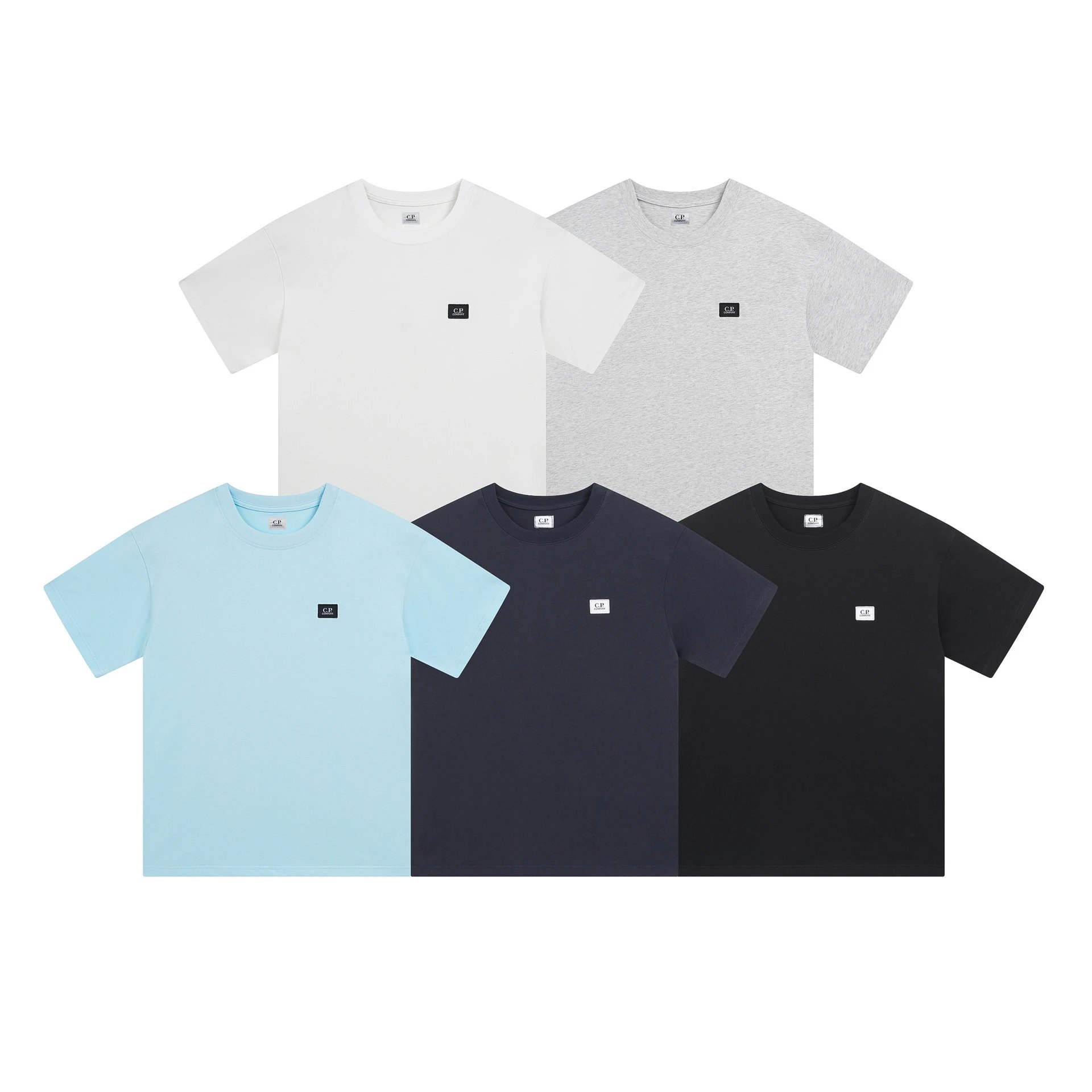 C.P. Company T-Shirts Logo Print Crewneck Short-Sleeve T-Shirt image 5